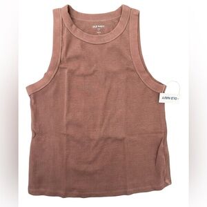 NWT - Old Navy Rust Sleeveless Top Vintage Inspired